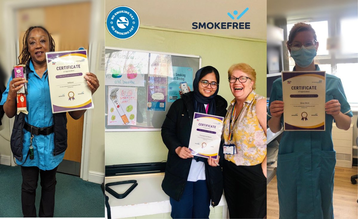 Celebrating an amazing end to the No Smoking Day Roadshow! Huge thanks to our talented patients and staff for all the creativity.

The team are loving the posters and excited to reveal the winners soon

#NoSmokingDay #NoSmokingDay2024