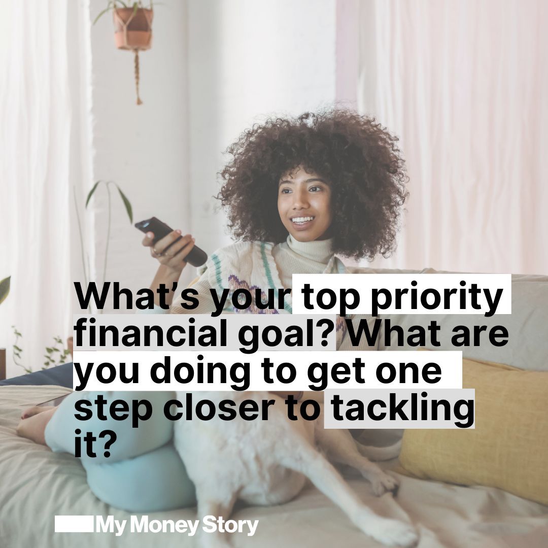 ItsMyMoneyStory's tweet photo. As tax refunds roll in, it's the perfect time to think about your financial goals for this month and even this year. Are you planning to pay off your car loan, reduce some debt, or perhaps make a significant investment like buying a house? https://t.co/3In10QxCR8