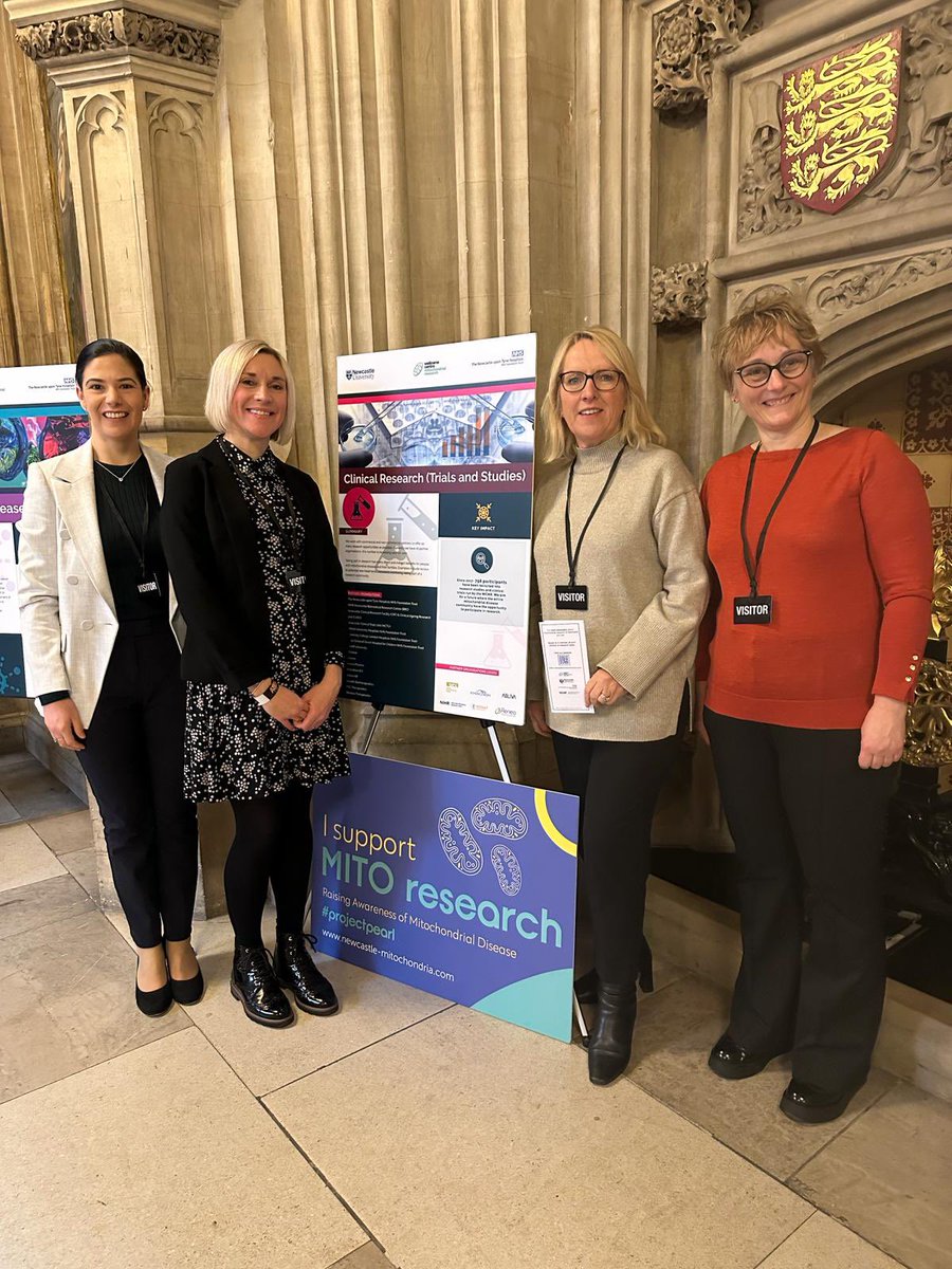 MitoResearch's tweet image. Celebrating @NIHRNewcBRC research excellence @UniofNewcastle & @UKParliament today 💚