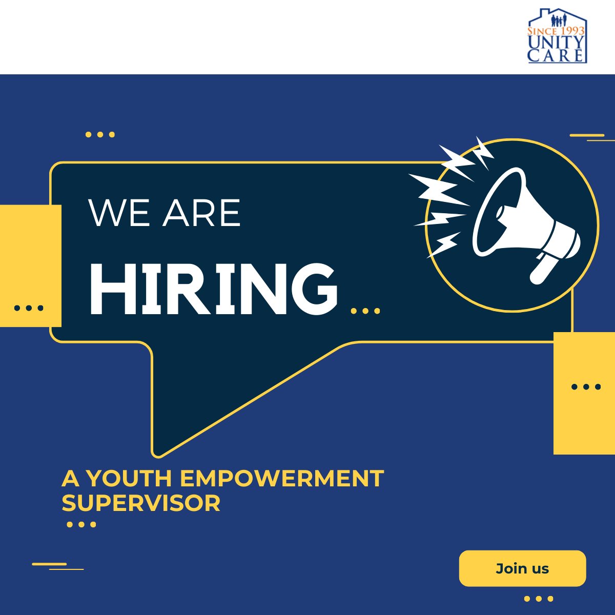 UnityCare's tweet photo. If you have a passion for developing, documenting, and delivering education and employment services, AND you want your work to make a huge difference in the lives of young people in the foster care system, we want to talk to you! https://t.co/qm6E9wdTzo https://t.co/A9gEC4oMno