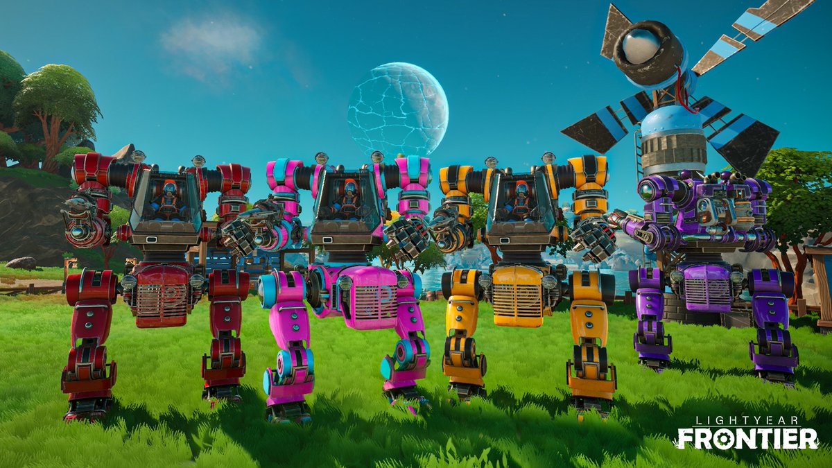 PlayLightyear's tweet photo. 🚀 STEAM KEY GIVEAWAY 🚀

We're giving away 4 Lightyear Frontier Steam keys for you &amp; your friends to play together at launch!

To enter:
✅ Follow us
🔁 Repost &amp; like this post
👨‍👩‍👦 Tag up to 3 friends

Winners will be selected on March 19th! https://t.co/Z2qgJpZdrb