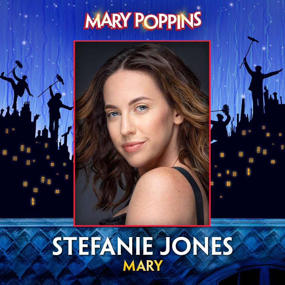 She's practially perfect in every way. Stefanie Jones is Mary Poppins. ☂️ #MaryPoppinsMusical