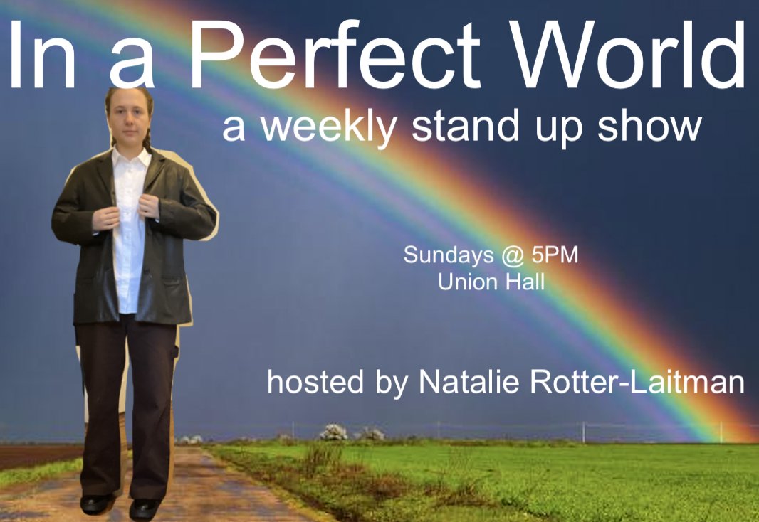 SUN 3/17: In a Perfect World A weekly stand-up show hosted by @natrotlait, with special guests @awl_tweets, @KocoumOfficial, Josh Sharp, and @AlisonLeiby! 🎟️: tinyurl.com/yr6r48k4