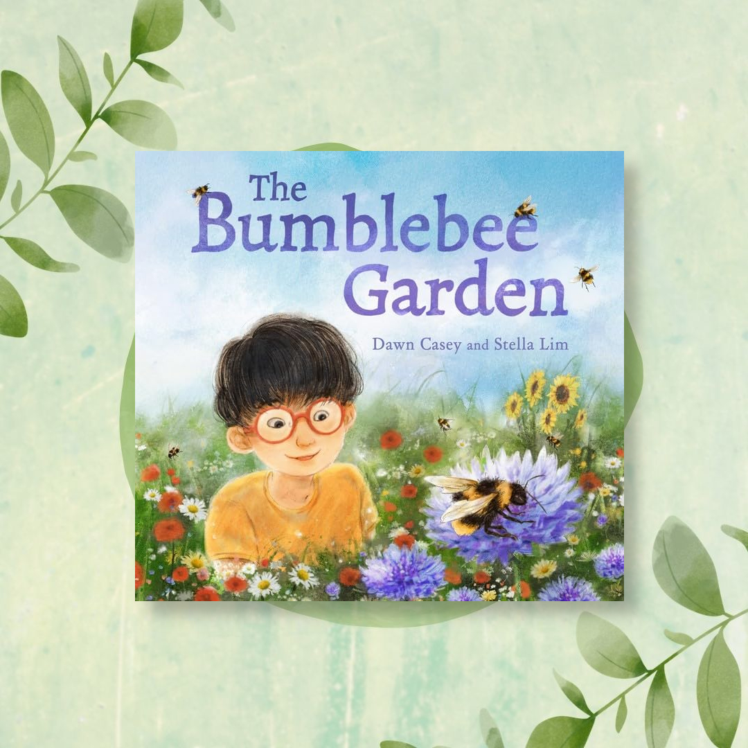 'Ben and his grandfather watch throughout the year as the bees life cycle is played out in their garden' Julia Eccleshare, Expert Reviewer The Bumblebee Garden (3+) by Dawn Casey, Illustrated by @StellaLim_art @FlorisBooks Read about this charming story: l8r.it/kMpg