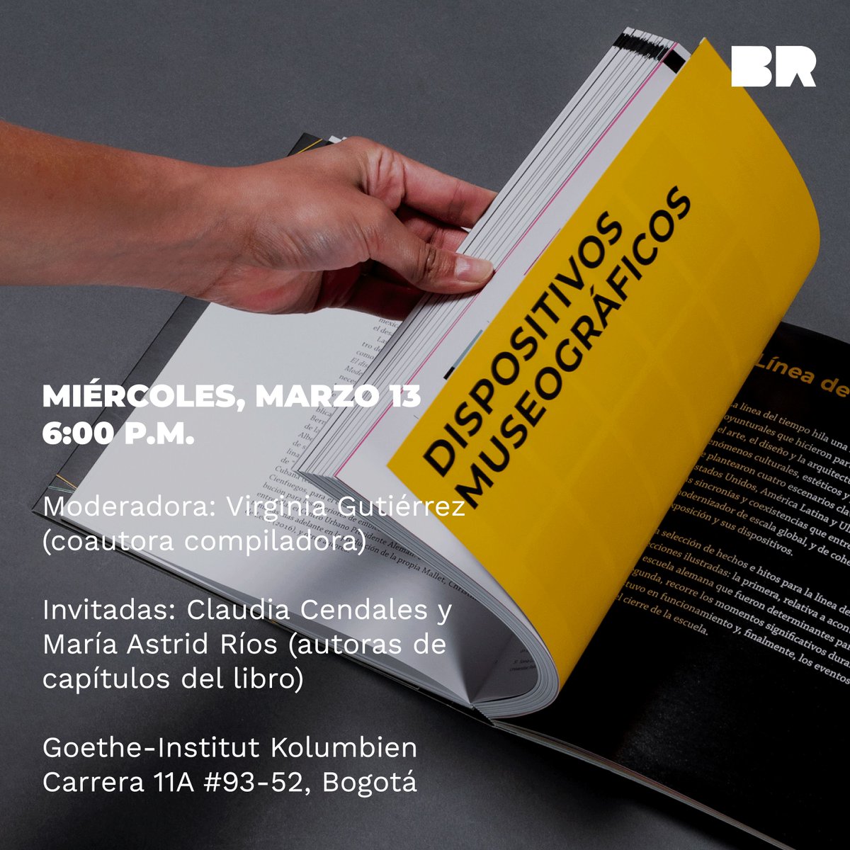 ArqDisUA's tweet photo. #PublicacionesARQDIS | Hoy 13 de marzo a las 6:00 p.m. tendremos la presentación del libro “Bauhaus 100+1. Reverberaciones latinoamericanas”. Todos los detalles aquí 👉 https://t.co/WUWUQtfAaP
@gi_bogota
#GoetheInstitut #EmbSuizaColombia #ARQDISUniandes #EdicionesUniandes https://t.co/1D1Mfr2D3R