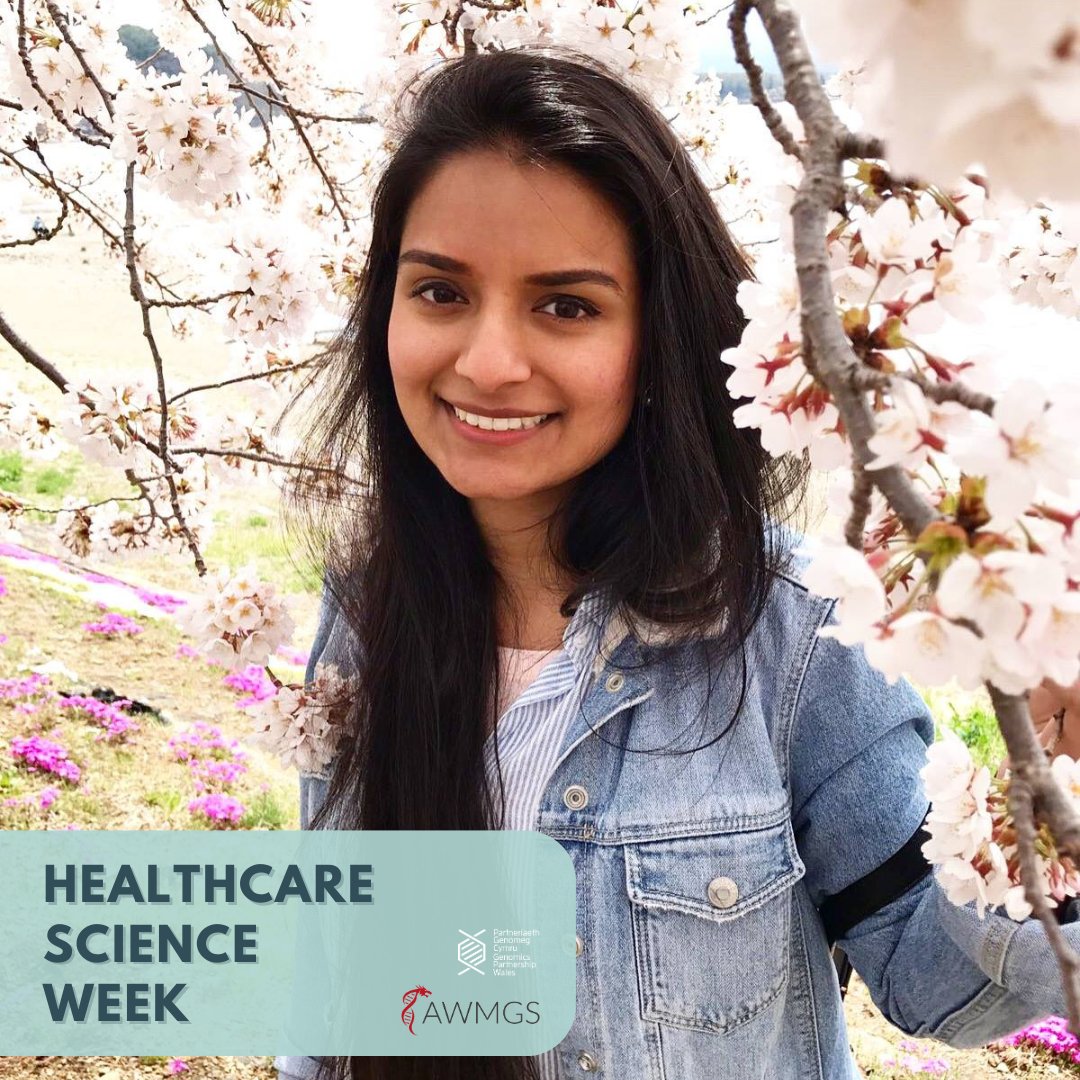Meet Amalu… A Pre-registration Clinical Scientist for @MedGenWales “It is always interesting to find out about how the variants present in the gene affect disease progression' #HealthCareScienceWeek Read more here: ow.ly/5xkx50QS8jz