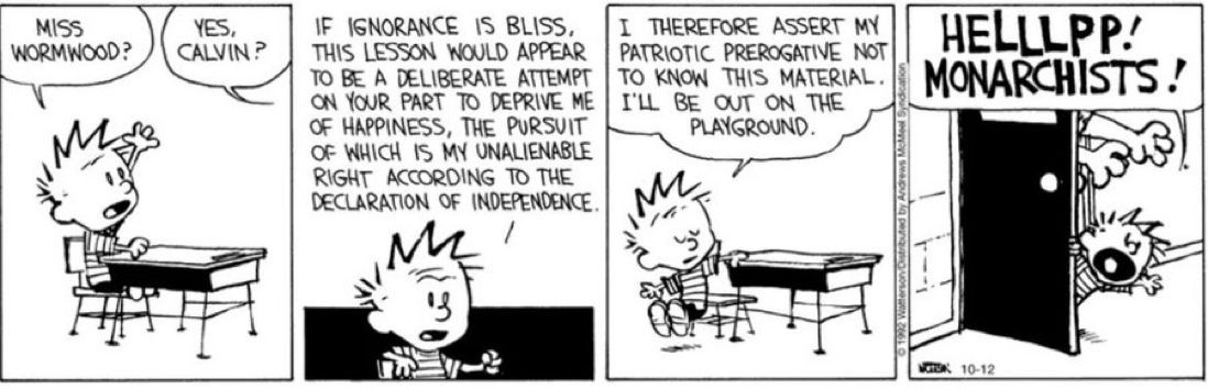 LOL #CalvinandHobbes