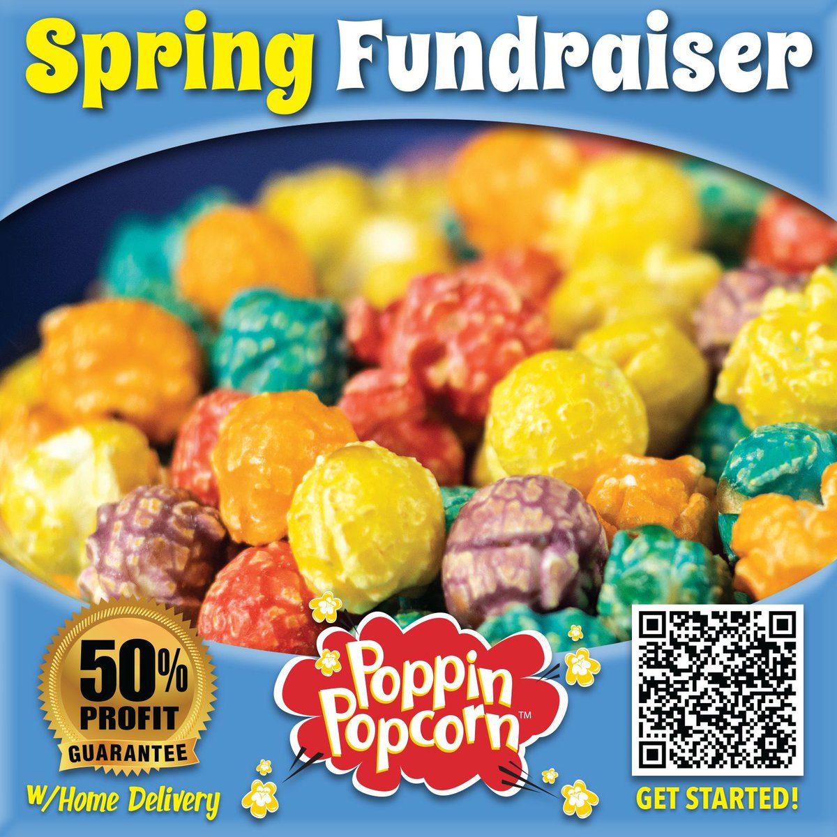 _Poppin_popcorn's tweet image. 🌷 Spring into action and raise funds the easy way! Earn 50% profit on product sales and 80% profit on donations with this 100% online gourmet popcorn fundraiser. Get started today at PoppinPopcornOnline.com. 🍿🌸 #SpringFundraiser #PoppinPopcornFundraising