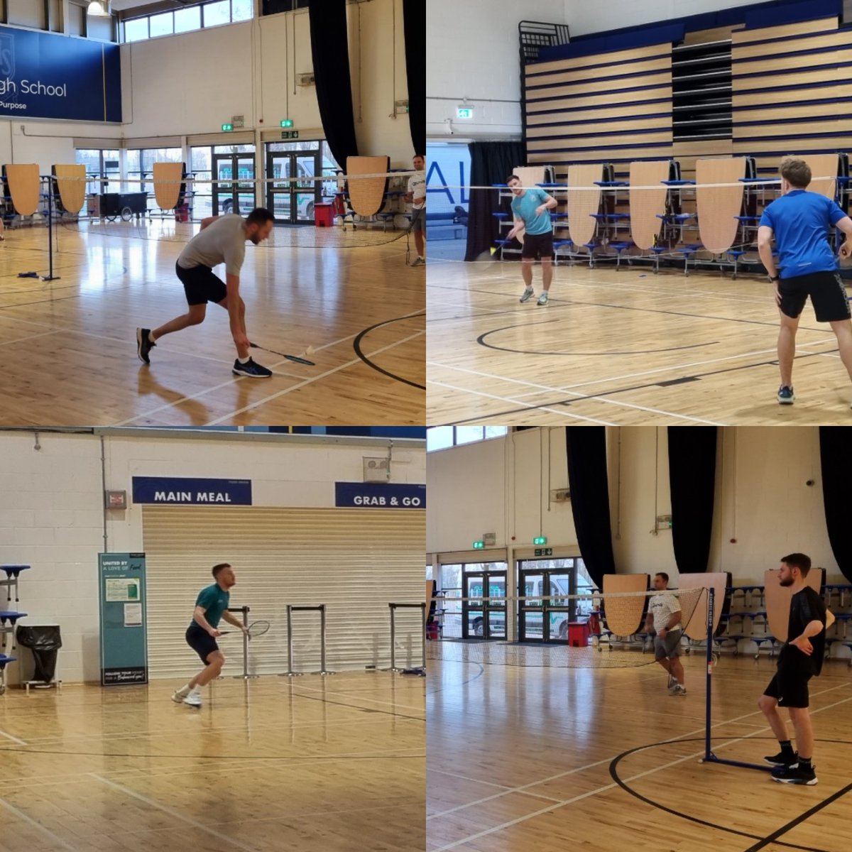 Larbert_Sport's tweet photo. 🏸Badminton Competition 🏸

Great evening of Badminton with high level of skill on show with over 40 pupils and 15 staff taking part 👏🏻

All finals were very close games. 

🏆Over all winners were:

BGE:Gregor 
SENIOR:Wallace
STAFF:@MrPaterson1 

Thank you to everyone took part👏🏻 https://t.co/2d6EVXodE5