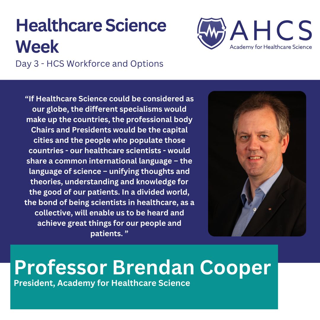 Academy for Healthcare Science tweet media