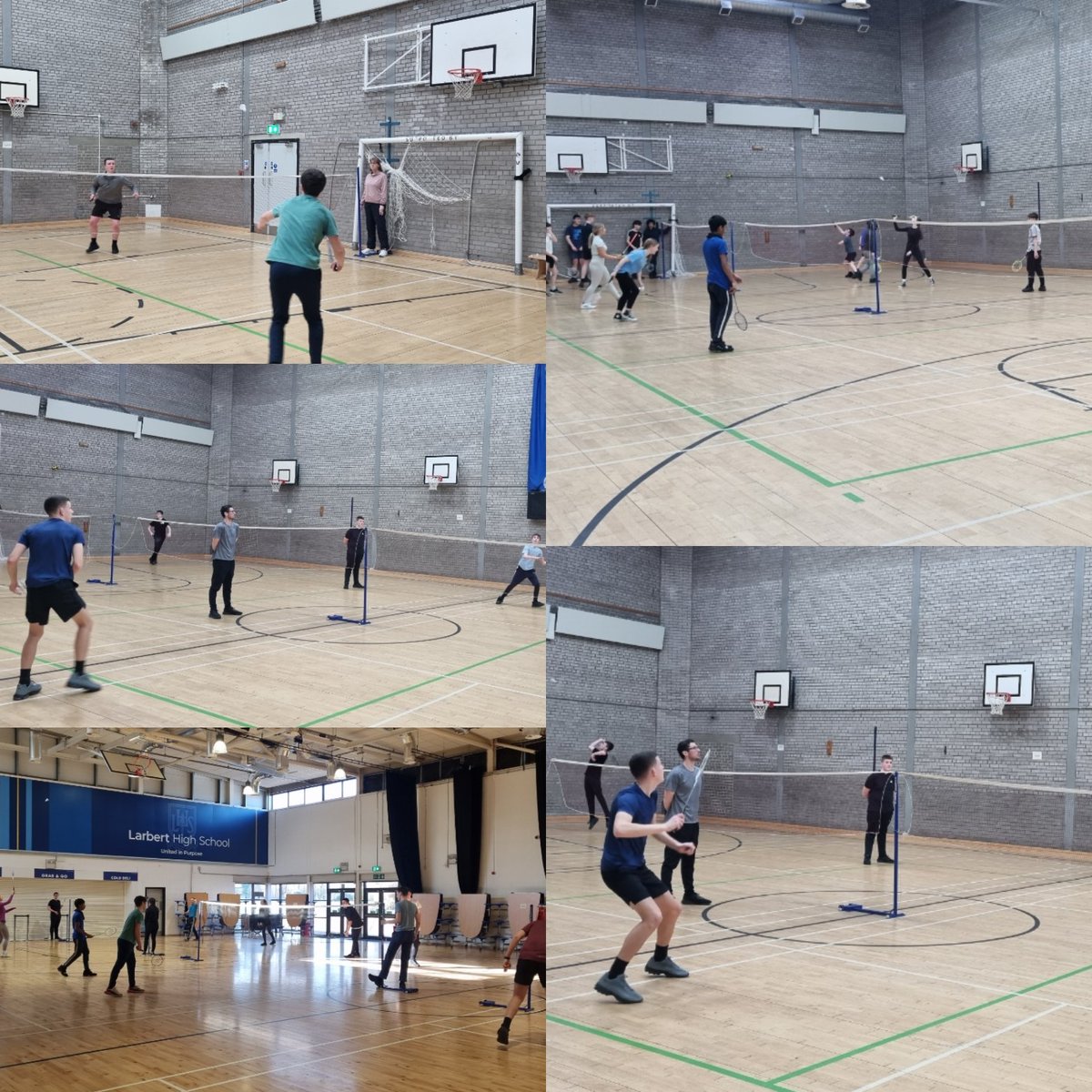 🏸Badminton Competition 🏸 Great evening of Badminton with high level of skill on show with over 40 pupils and 15 staff taking part 👏🏻 All finals were very close games. 🏆Over all winners were: BGE:Gregor SENIOR:Wallace STAFF:@MrPaterson1 Thank you to everyone took part👏🏻