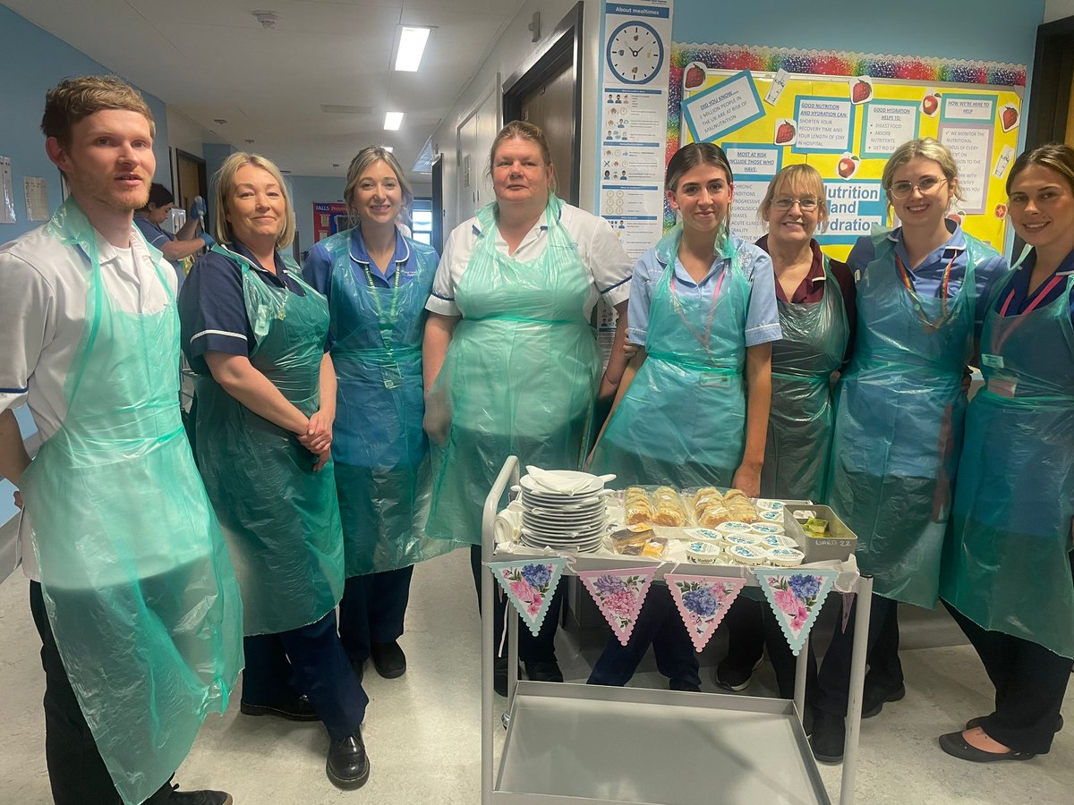 Celebrating #GlobalTeaParty on ward 22 today.