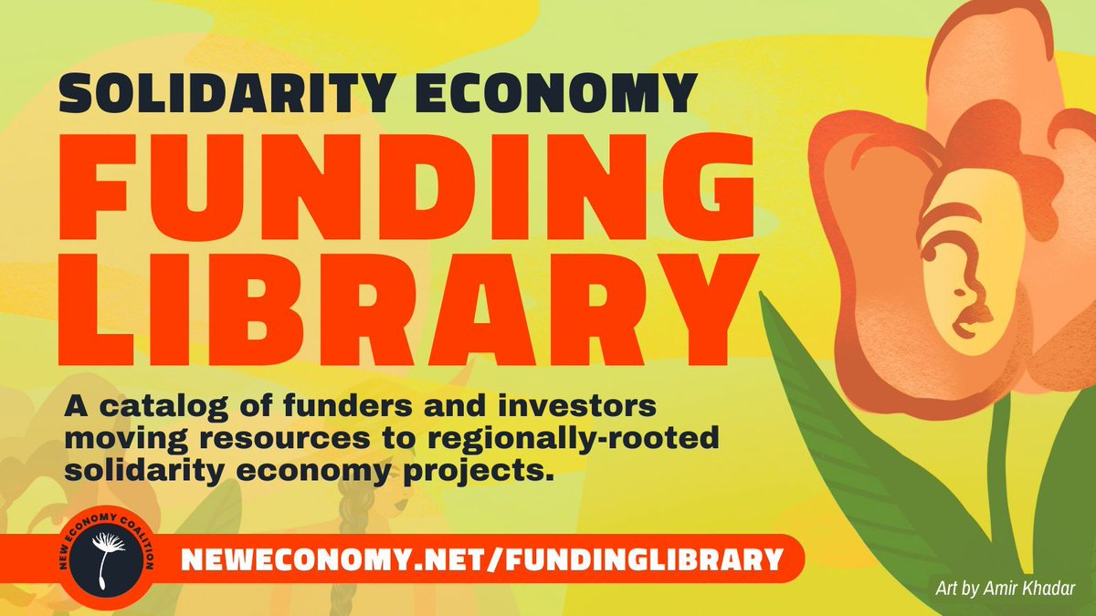 The Solidarity Economy Funding Library is here! 📚 We released a library of 350+ movement funders, non-extractive investors, and fiscal sponsors. 

Check it out: bit.ly/4acWlq0