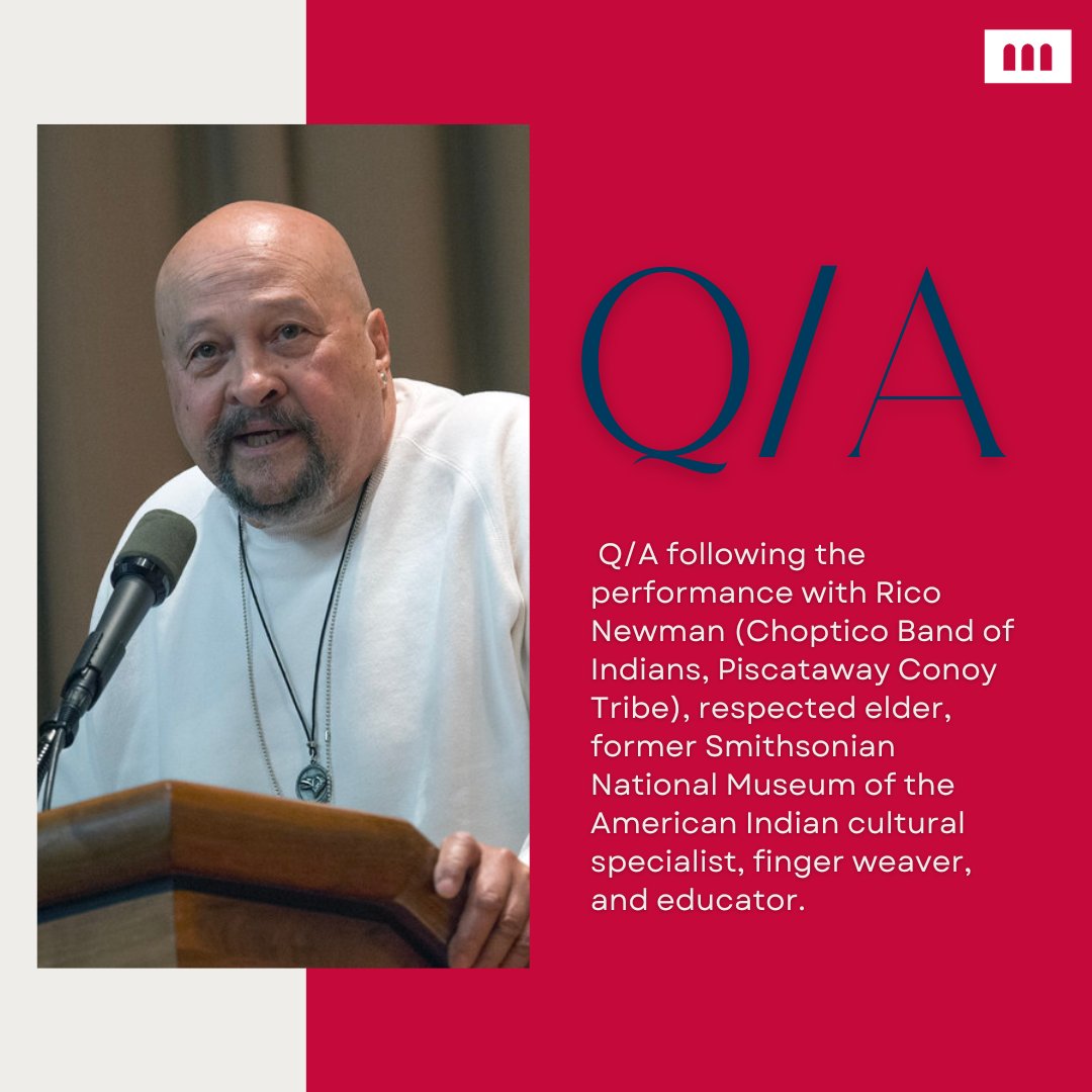 Step into the rich cultural heritage of Maryland at Maryland Hall. Join us as we showcase the artistry and traditions of Indigenous communities in our region!

🔗 RSVP: ow.ly/uLPF50QSy5F