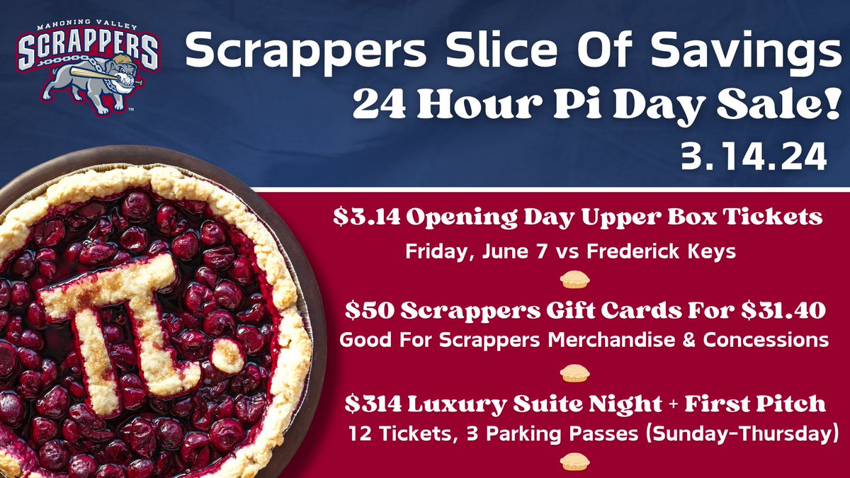 🥧 Get ready to hit it out of the park with our Pi Day Sale! Don't miss out – these deals are here for 24 hours only! 🛒 Shop Our Pi Day Sale: shorturl.at/hELVW