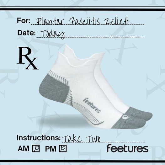 Discover comfort with FEETURES Plantar Fasciitis socks! Designed for targeted support and relief, they're your best companion for all-day comfort. Experience seamless comfort and step into relief with FEETURES. 

#ComfortUnleashed #PlantarFasciitis #FEETURES