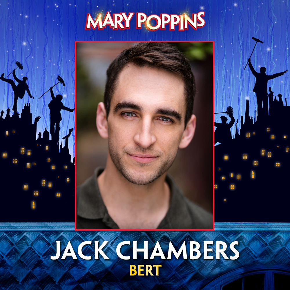 A sweep is as lucky, as lucky can be. Jack Chambers is Bert. ✨ #MaryPoppinsMusical