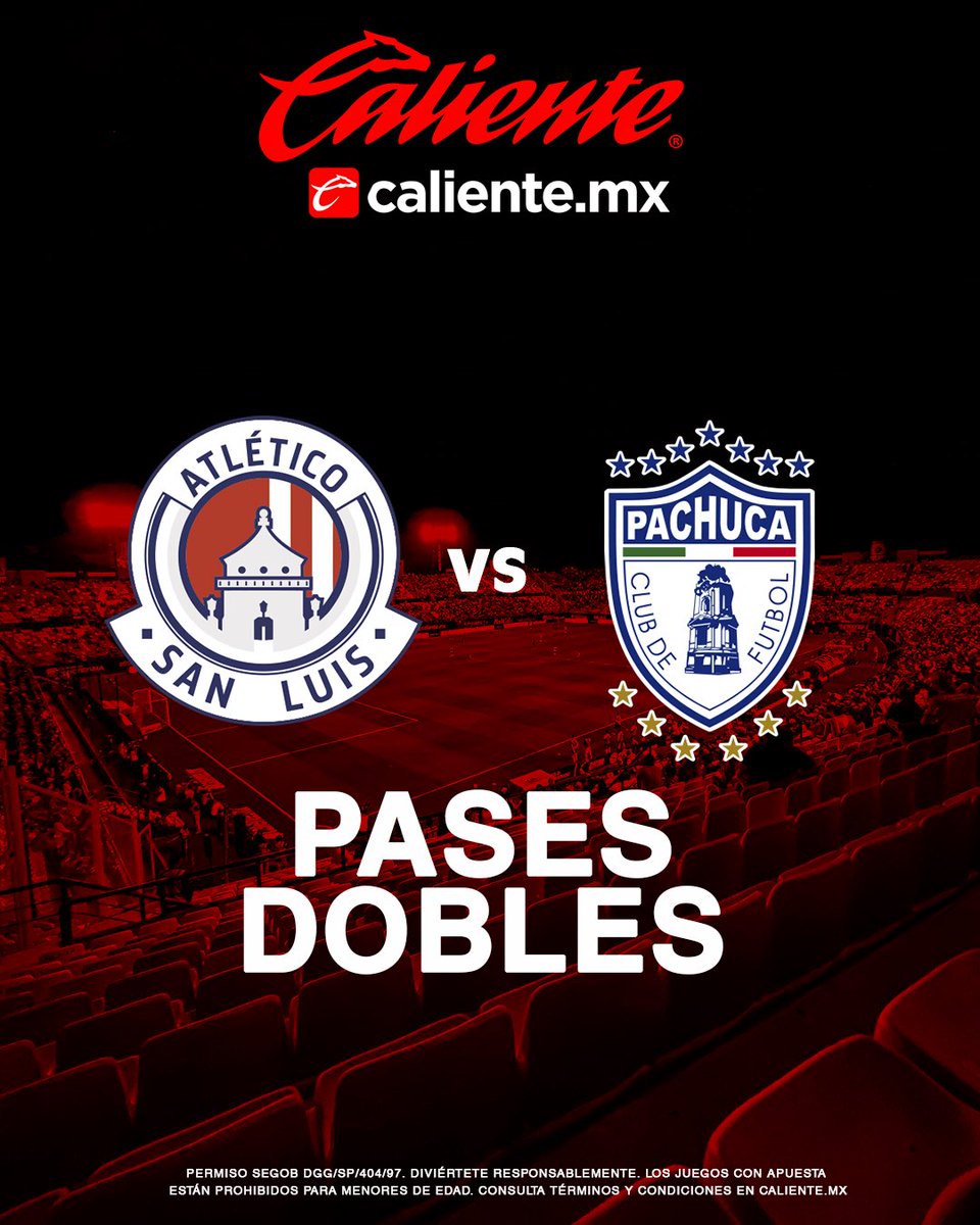 Goldi_SL's tweet photo. 🚨#GIVEAWAY POTOSINO🚨

🔴⚪ ¡TE REGALAMOS BOLETOS PARA EL #ADSL vs #Pachuca! 🎫 
 
1⃣ Sigue a @calientesports y a mí 📲
2⃣ Dale 🔁 y ❤️
3️⃣ Menciona a tu jugador favorito del San Luis #MásAcciónMásDiversión🔥

🎫 ¡Se regalarán DOS PASES DOBLES! https://t.co/kvlrzT3Dav