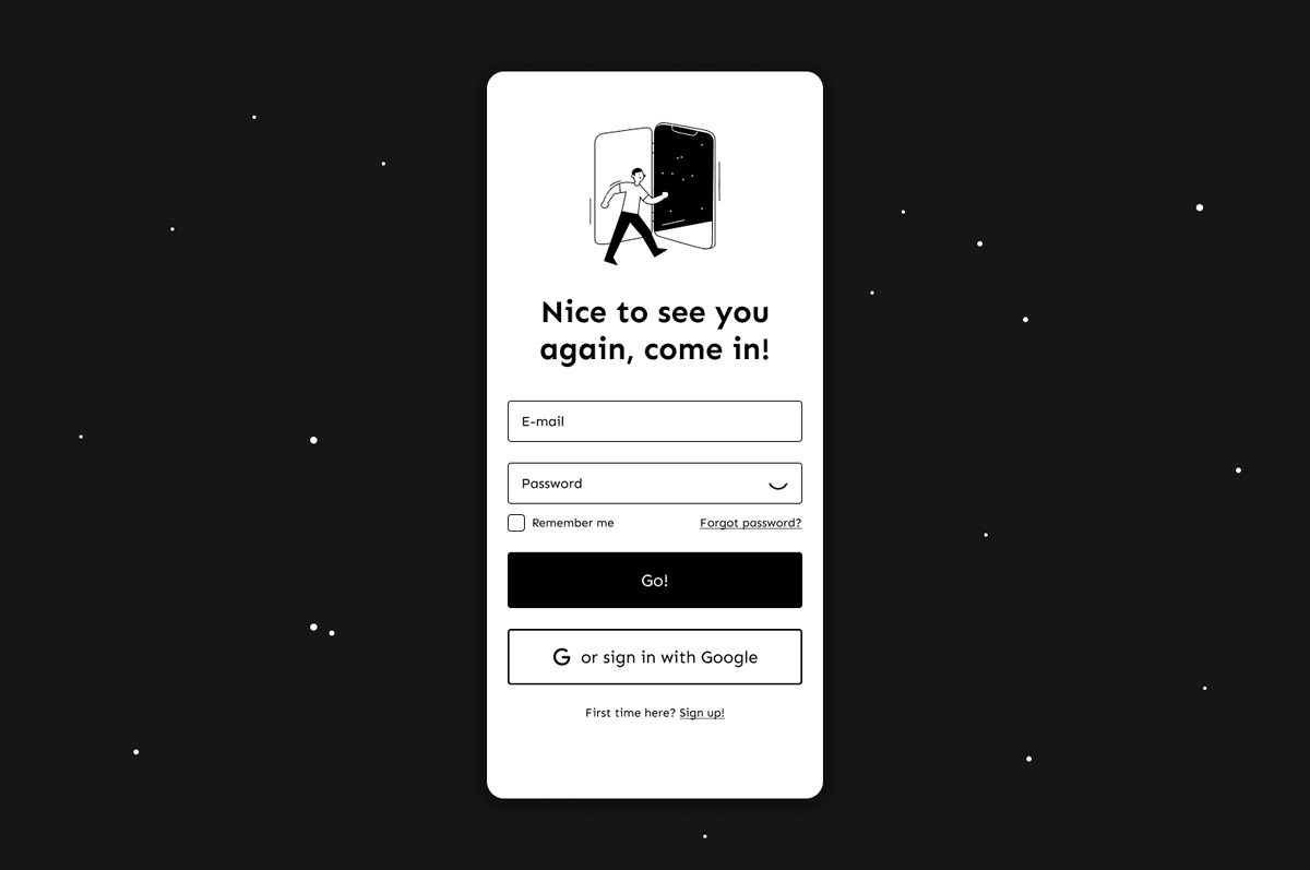 life_glitched's tweet photo. 001, let's see how long will I last  #dailyui #uidesign #illustration https://t.co/8G692AzsYb