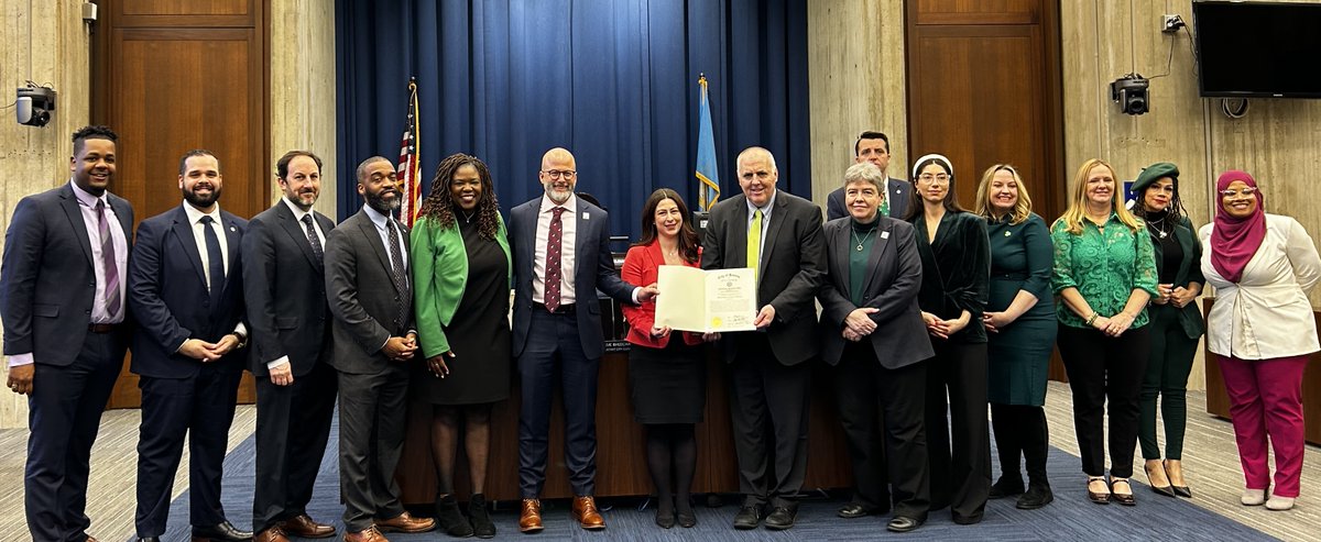 It was my honor to present a proclamation to the <a href="/ARLBostonRescue/">Animal Rescue League of Boston</a> at the <a href="/BOSCityCouncil/">Boston City Council</a> today for their 125th anniversary. Since its founding, they have served over 6 millions animals in need. We commend their compassion &amp; important work &amp; advocacy in animal welfare. #bospoli