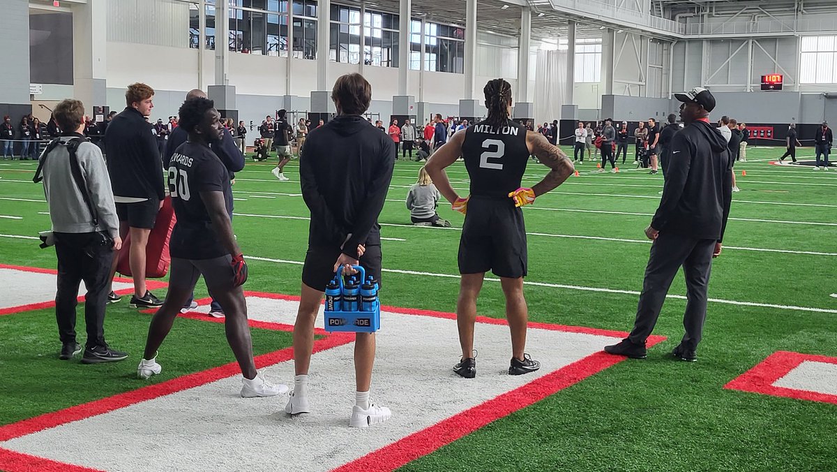 We were at Pro Day 2024 for @GeorgiaFootball . Watch our update on @Atl69TV tonight at 8 pm..