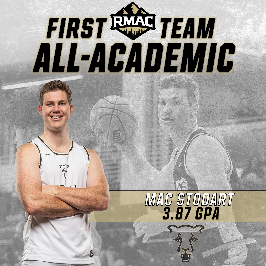 📢 Mac Stodart of the @UCCSMBB team earns his ✌️ straight First-Team All-Academic honor, with Noah Baca earning a spot on the Honor Roll! 📚🏀 📰 brnw.ch/21wHQxT #GoMountainLions