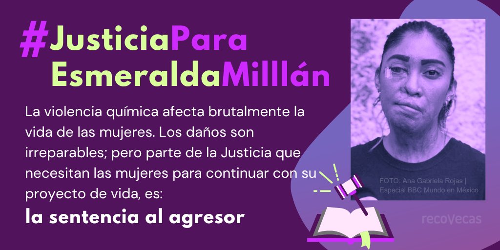 📢DIFUSIÓN MÁXIMA | Hoy el <a href="/PodJudPue/">Poder Judicial Puebla</a> tiene la oportunidad de enviar un mensaje a la sociedad sobre la #ViolenciaQuímica #ViolenciaFeminicida y sobre cómo-en #Puebla y todo MX- se valora la vida de las mujeres.#JusticiaParaEsmeraldaMillán ¡Ahora! #TodasSomosEsmeralda #Justicia⚖️