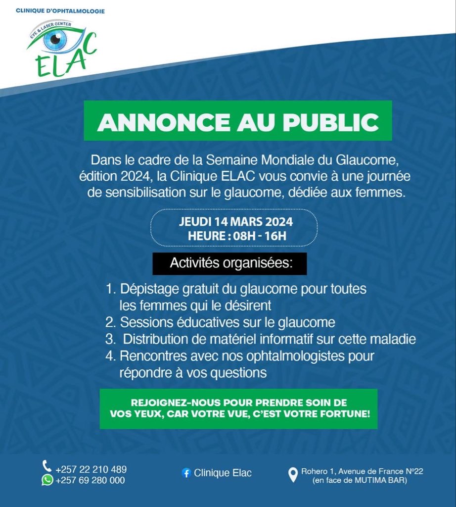 RetinologueJC's tweet photo. Semaine mondiale de lutte contre le glaucome https://t.co/BOMJnLqh1M