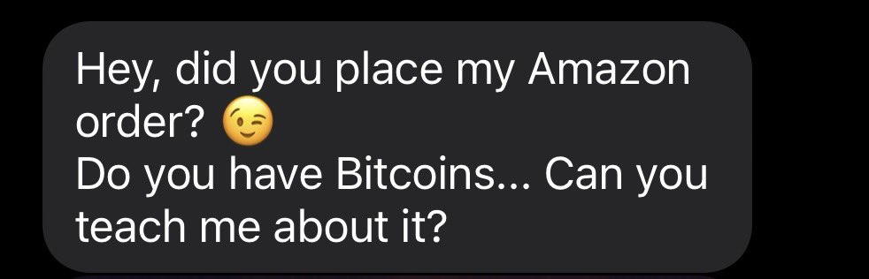 My boomer mom who can't even place her own amazon order &amp; can barely turn on a computer just texted me this, WE ARE SO FKING BACK!