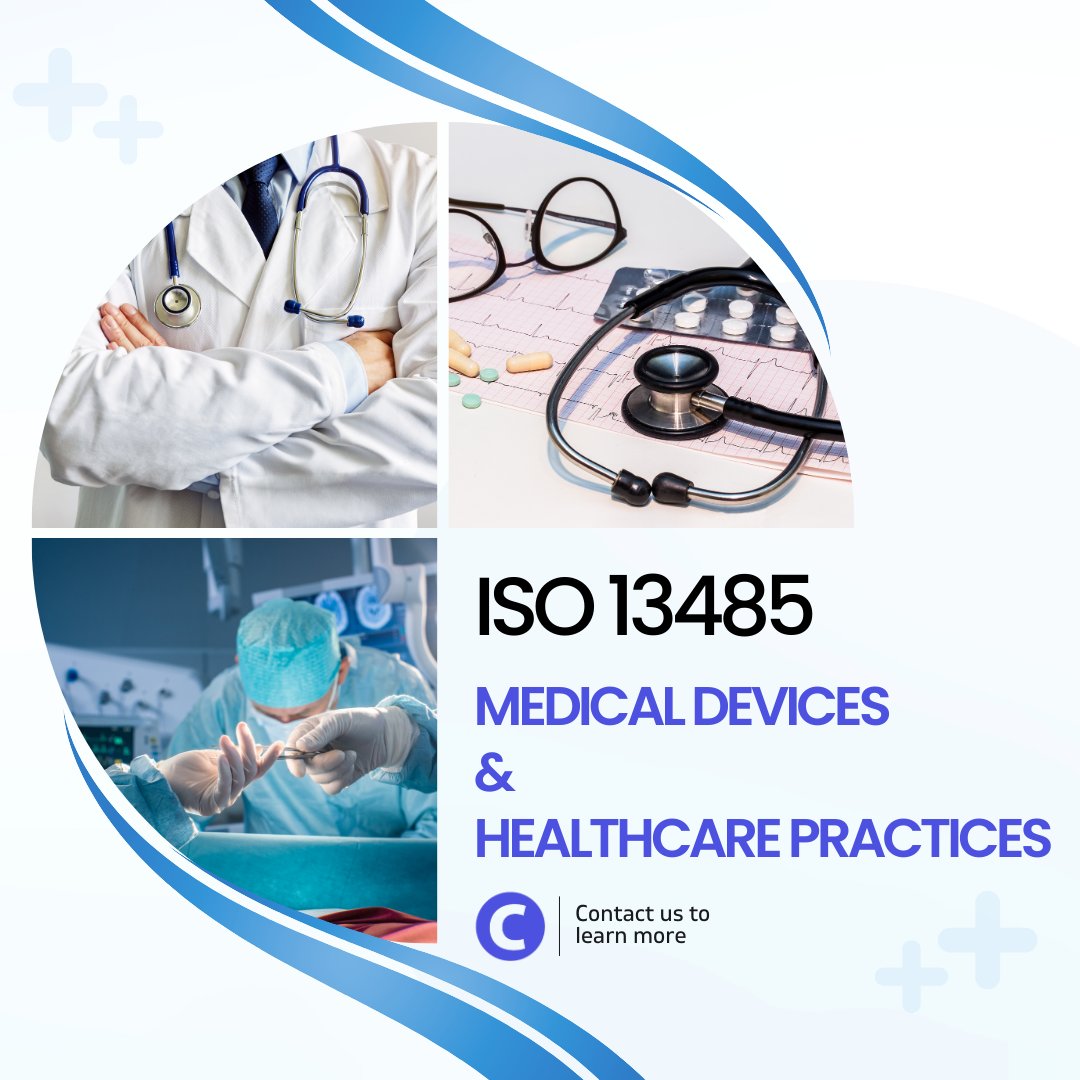 From medical devices to healthcare practices, ISO 13485 ensures quality in the healthcare industry. How has this standard impacted your experiences as a patient? ⚕️ #ISO13485