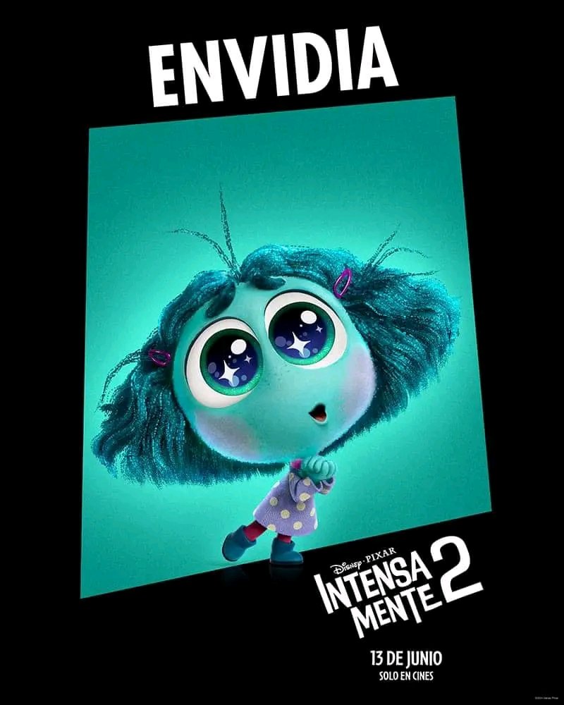 🎥| Se han revelado los póster oficiales de las nuevas emociones de la próxima película Intensamente 2 💜

Estreno #13Jun solo en cines

#InsideOut2