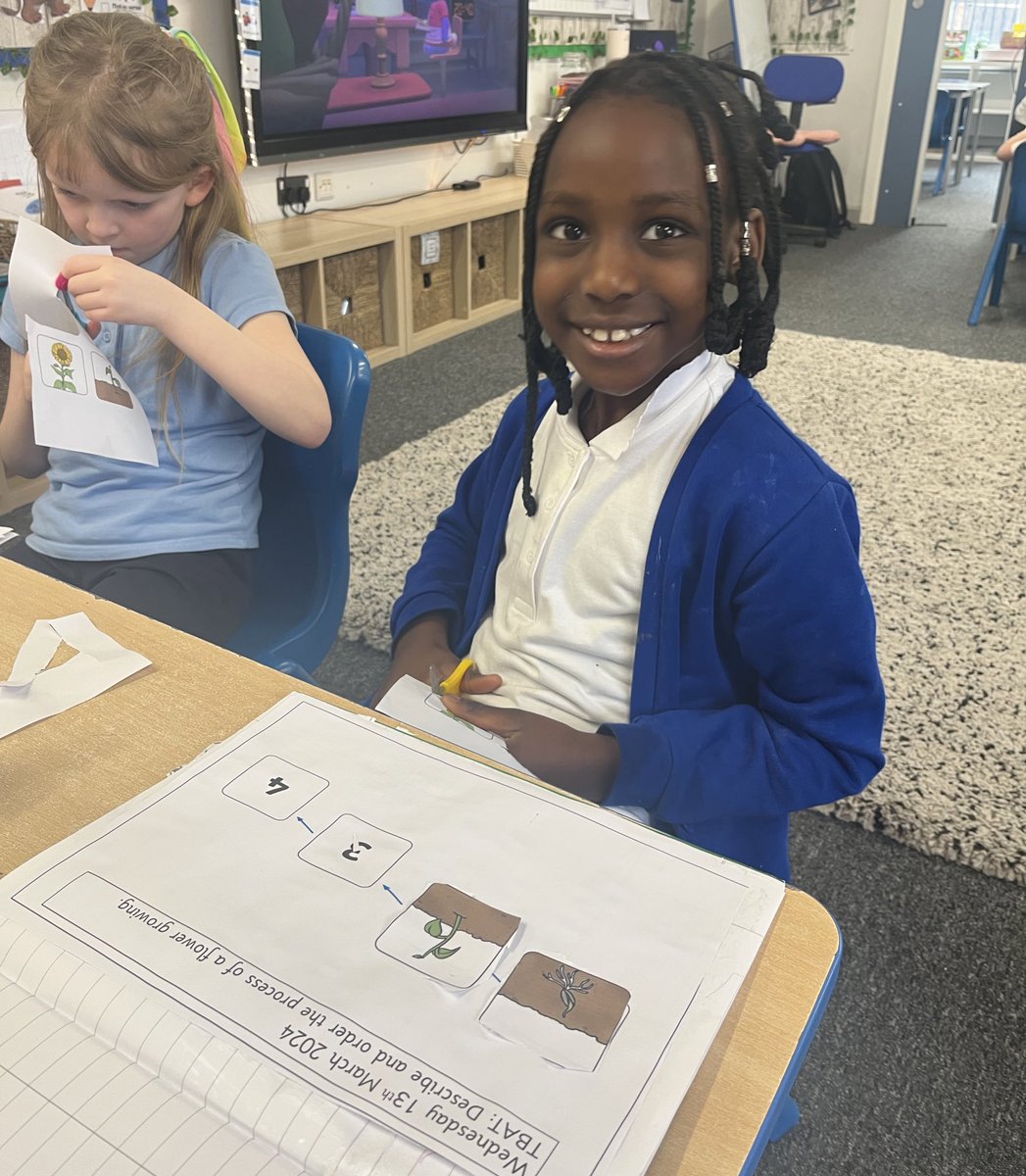 MissSethi00's tweet photo. In science this week we have investigated our plant, learnt what flowers need to grow and sequenced the process and growth cycle of a plantπͺ΄ @DeltaWeelsby @DeltaTrust_Org #DeltaScienceWeek24 #BSW24 https://t.co/HEClC7zt78