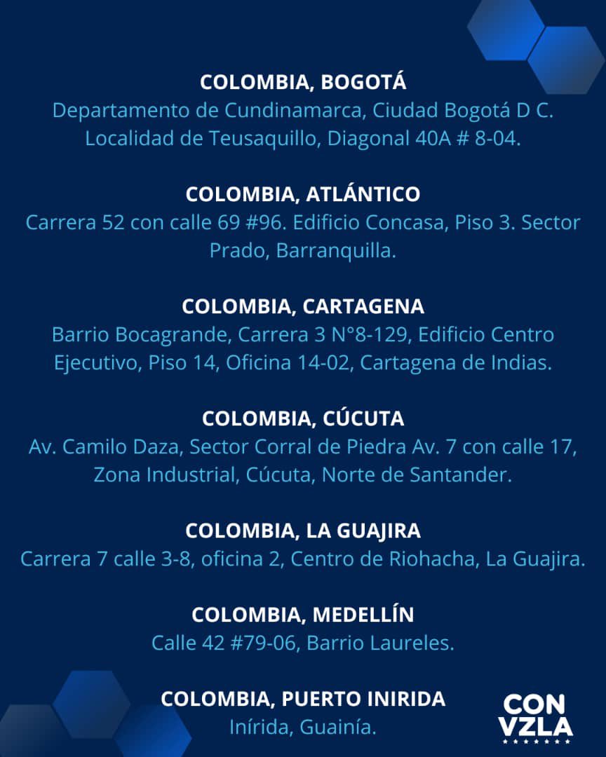 MundoConVzla's tweet photo. Venezolanos en el mundo 📢 a partir del #18Mar podemos actualizar datos en el Registro Electoral. Todos organizados con @MariaCorinaYA 

¡Busca tu cuidad! 🌎 

#ConVzla

Suramérica ⬇️ https://t.co/4WOVmy3GW8