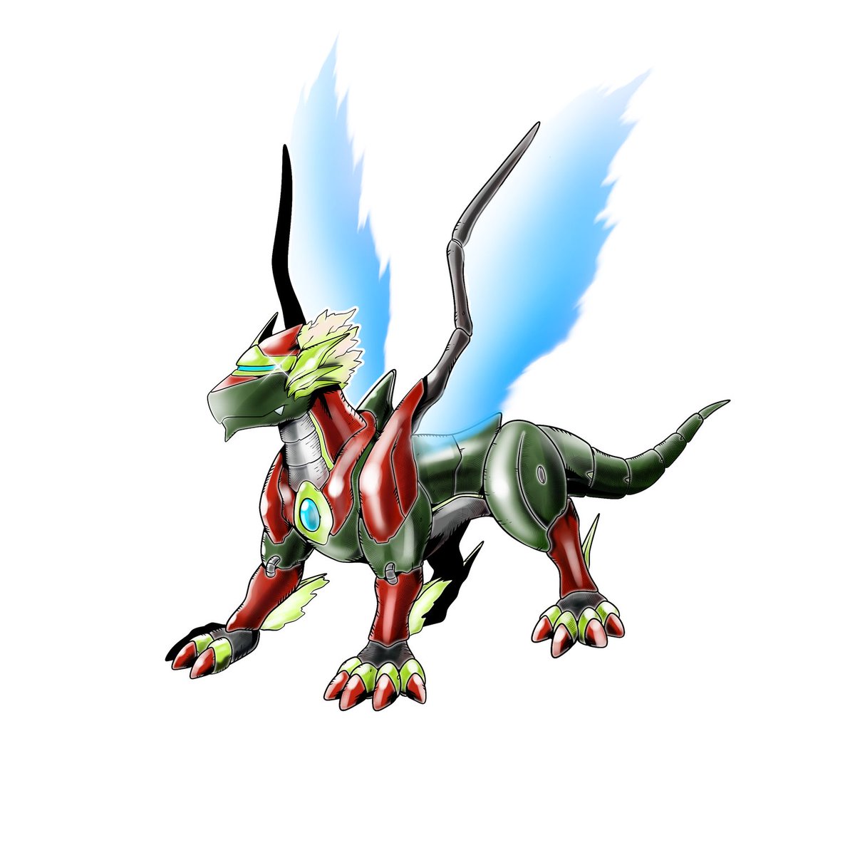 @Weirdomonmaster As mentioned before original beast form. Guess it could be a slide evolution between warrior and beast form.