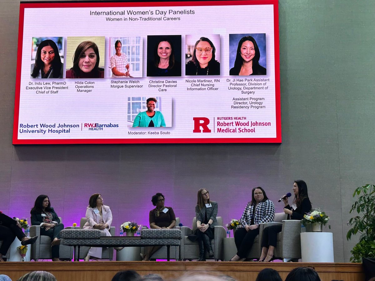 Rutgers RWJ Urology (@rwjurology) on Twitter photo Dr. <a href="/drjihaepark/">Ji Hae Park, MD</a> who runs our centerโs BPH and kidney stone efforts was an invited panelist during our daylong International Womenโs Day event. She spoke about her personal story as a woman in surgery and about the growth of women in our specialty and our program <a href="/SWIUorg/">SWIU</a> <a href="/RWJMS/">Rutgers RWJMedSchool</a> Dr. <a href="/drjihaepark/">Ji Hae Park, MD</a> who runs our centerโs BPH and kidney stone efforts was an invited panelist during our daylong International Womenโs Day event. She spoke about her personal story as a woman in surgery and about the growth of women in our specialty and our program <a href="/SWIUorg/">SWIU</a> <a href="/RWJMS/">Rutgers RWJMedSchool</a>