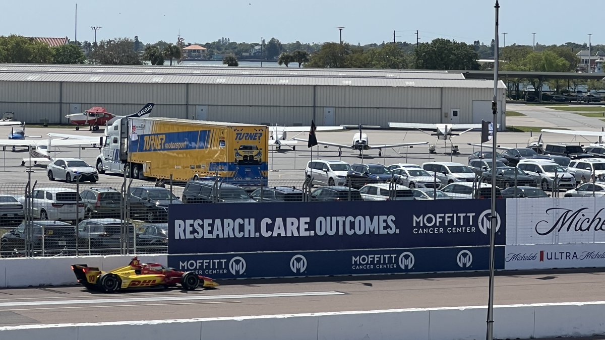 Amazing weekend spent at the @GPSTPETE! 🏎🏁 From pace car rides, cancer screenings and champion celebrations, we enjoyed the excitement of the race. Moffitt has been a proud partner of the #FirestoneGP of St. Petersburg since 2017. Read more: bit.ly/3wTjFeg