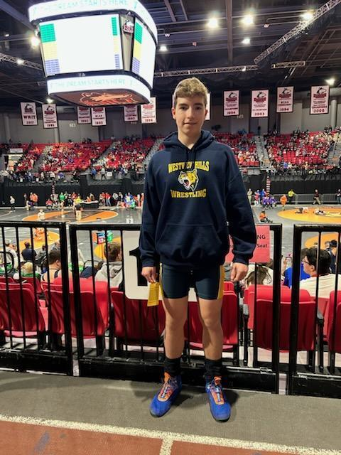 Maercker60's tweet photo. Congratulations to Ashton Fair as he competed at the state wrestling tournament at NIU last weekend! We're proud of his hard work and commitment this year! https://t.co/HbzSdz1S6q