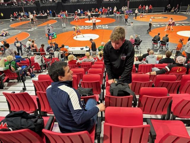 Maercker60's tweet photo. Congratulations to Ashton Fair as he competed at the state wrestling tournament at NIU last weekend! We're proud of his hard work and commitment this year! https://t.co/HbzSdz1S6q