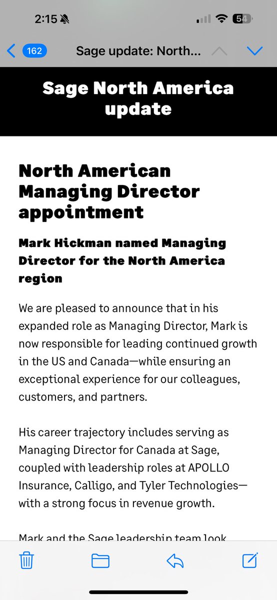 Sage returns to Managing Director positions as they announce Mark Hickman’s expanded duties in North America. He takes over for Aziz Benmalek who departed in February 2024.