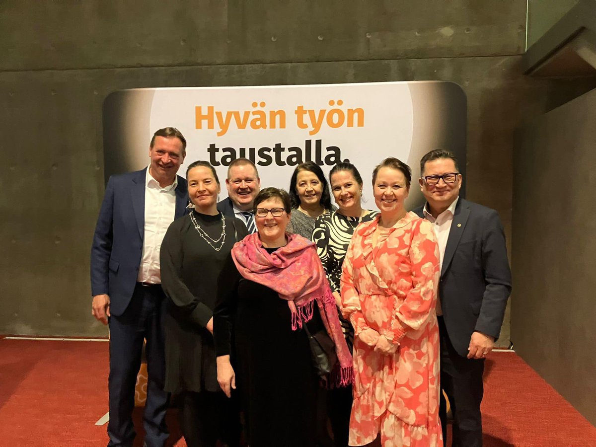 Päijät-Hämeen delegaatiota @kuntatyonantaja KTpäivillä Oulussa. Ensimmäinen päivä takana ja kohti toista mielenkiintoista! @paijatha @LahdenKaupunki