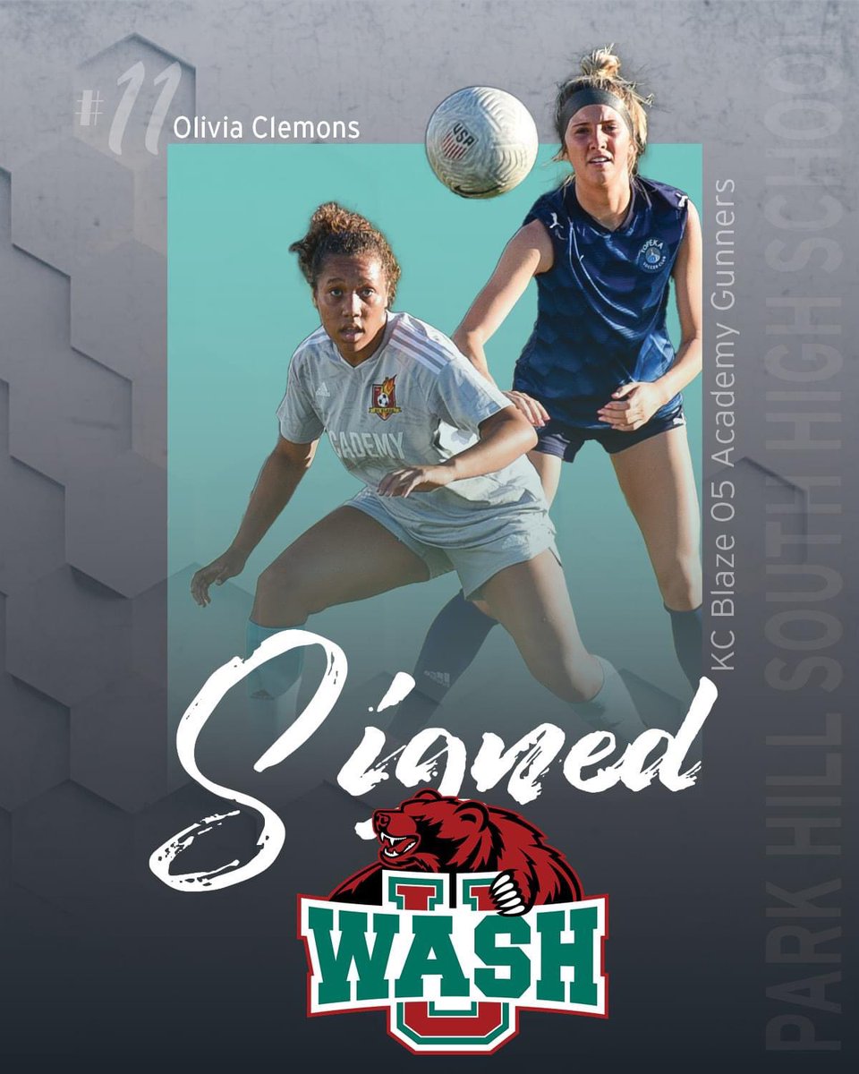 KCBlazeSC1's tweet photo. Congratulations to Olivia Clemons, our @KCB05GAcademy Player, who signed with Washington University. 

Olivia will continue playing soccer on the collegiate level &amp; we wish her continued success! ❤️⚽️🔥

#KCBlazeSC #WomensSoccer #Signing #WashU #DevelopingTheFuture https://t.co/hbedOaIx9W