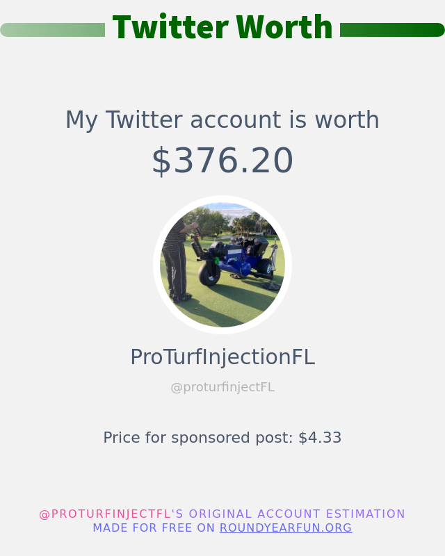 proturfinjectFL tweet picture