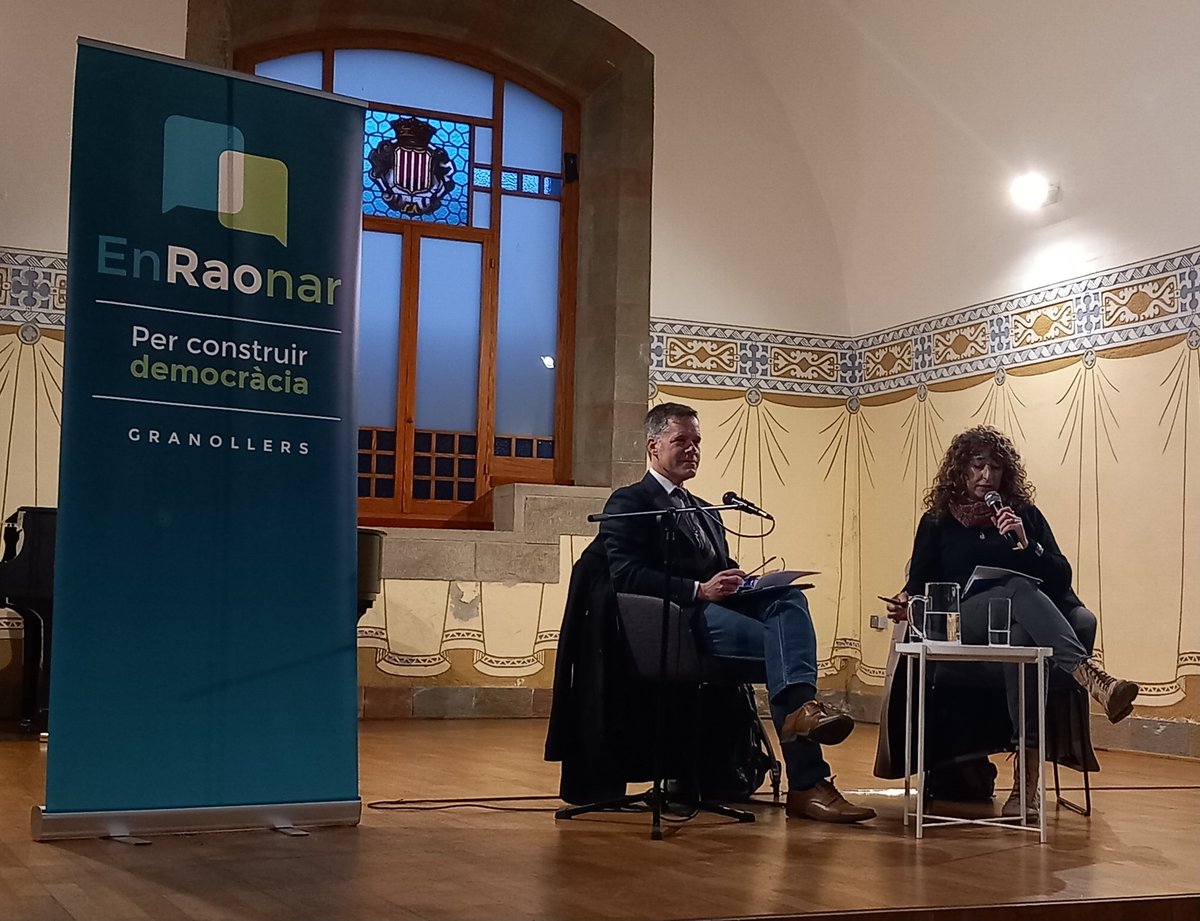 "Emergència Climàtica: Angoixa o Esperança". 
Som avui a la xerrada que proposa el col·lectiu #Enraonar amb l'@arnauqueralt, acompanyats de <a href="/GTransicio/">GranollersTransició</a> <a href="/Lamagranavalles/">La Magrana Vallesana</a> i #Greenollers
