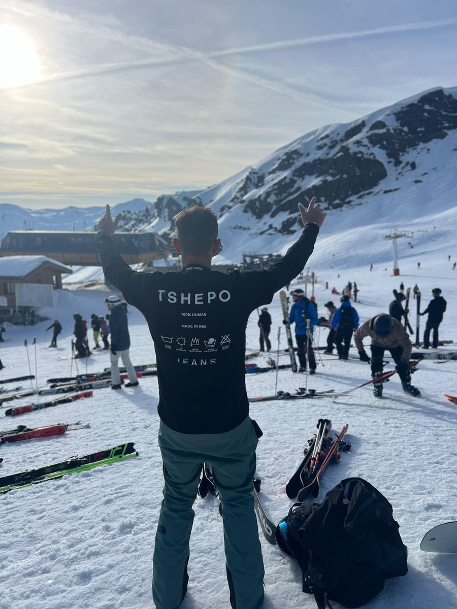 Today we made it to the top of the mountain 🏔️ 🚀 - T S H E P O -