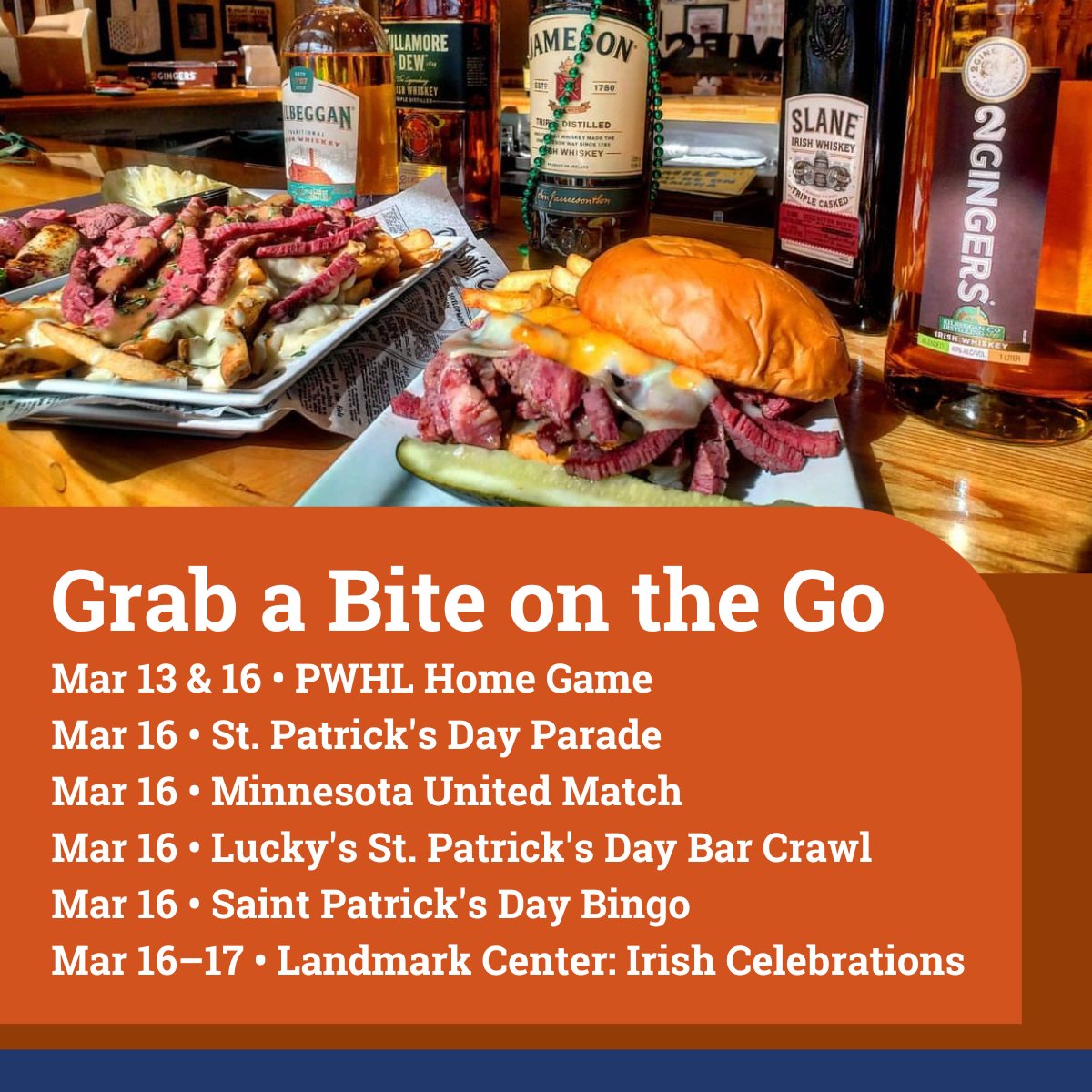 Get in the St. Patrick’s Day spirit at an assortment of Irish eateries. visitsaintpaul.com/blog/irish-bar… 🍽️ View our #DineSaintPaul guide for more ➡️ visitsaintpaul.com/eat-drink 📸 @brunsonspub • @BennettsChopMN • @TomReidsPub #VisitSaintPaul #MySaintPaul #StPatricksDay