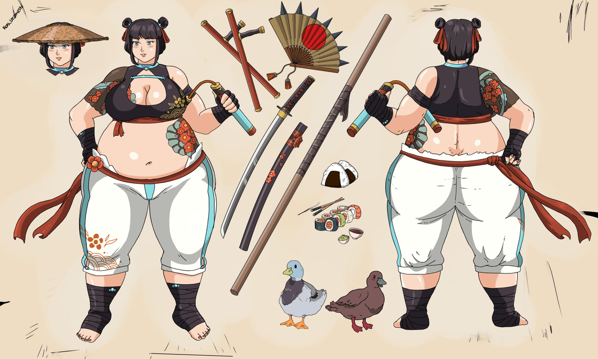koni_urameshi's tweet photo. Comission sold, character sheet https://t.co/VQVSbHhMKR