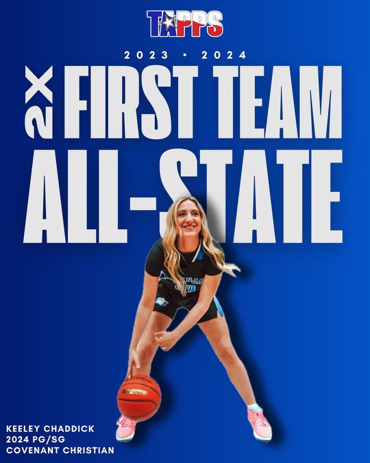 So honored to be selected for First Team All-State!