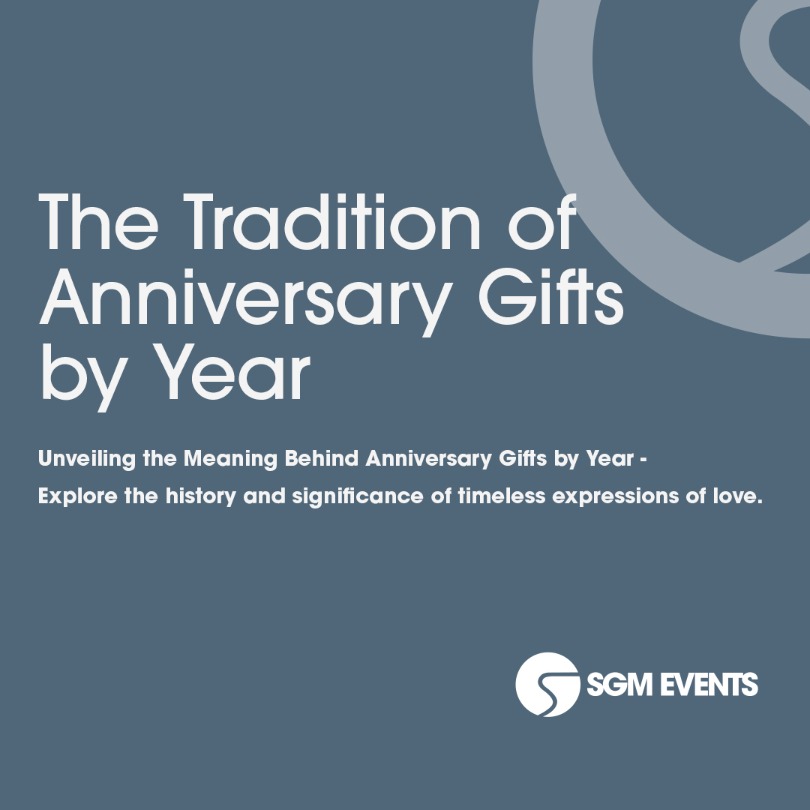From paper to diamonds, each year brings a unique symbol of love. Discover the tradition behind anniversary gifts and add a creative touch to your special day! 💍

Read about it here ➡️ sgmevents.com/2024/03/13/the…

#SGMEvents #anniversarypresent #giftanniversary #anniversarygiftideas