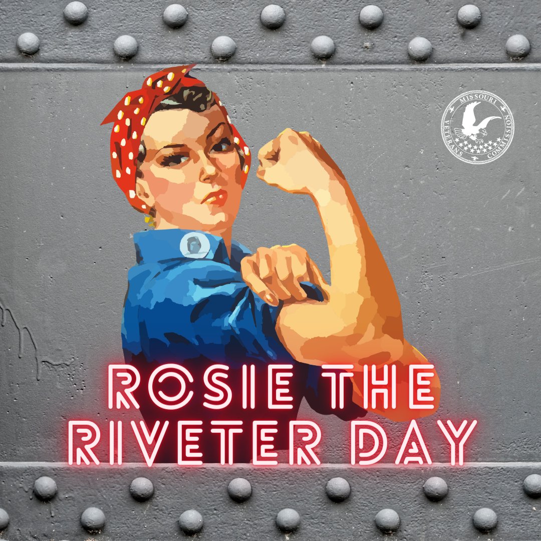 Rosie the Riveter Day is a celebration that acknowledges the significant role that American women played in the victory of the United States during World War II. Women supported the workforce and war effort as all able-bodied men were drafted for the war. #WomensHistoryMonth