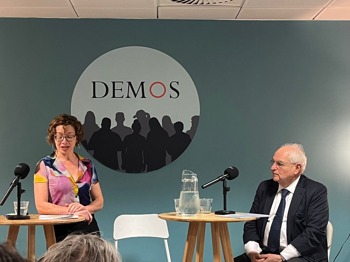 @MiriamLevin1 introducing the Citizens White Paper which @involveUK and @Demos developingtogether - 'we want to create a blueprint for how putting people at the heart of policymaking could work in reality' Great to be here at the launch of the Collaborative Democracy Network!